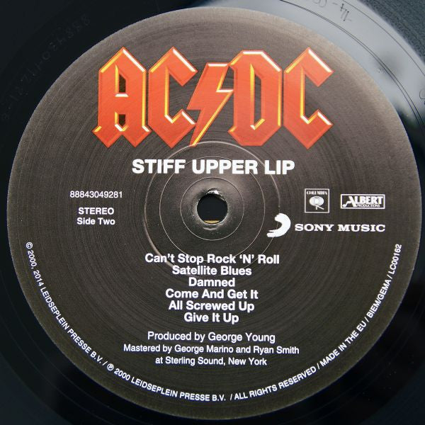 AC/DC ~ Stiff Upper Lip (Vinyl) - Djungel & Jazz