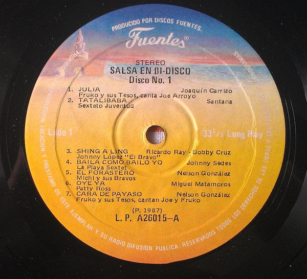 Various ~ Salsa En Bidisco (Vinyl) - Djungel & Jazz
