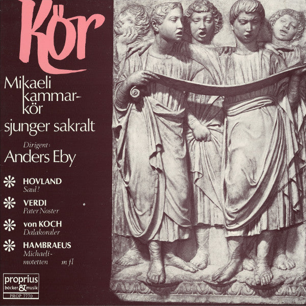 Mikaeli Kammarkör ~ Kör - Mikaeli Kammarkör Sjunger Sakralt (Vinyl) - Djungel & Jazz