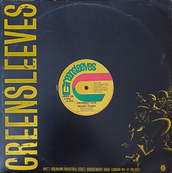 Michael Palmer : Happy Merry Christmas / Different Love (12")