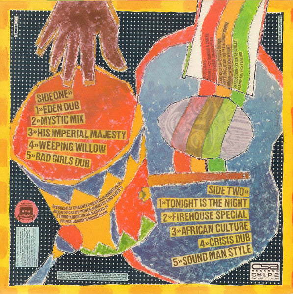 Prince Jammy With Sly & Robbie / Black Uhuru : Uhuru In Dub (LP)