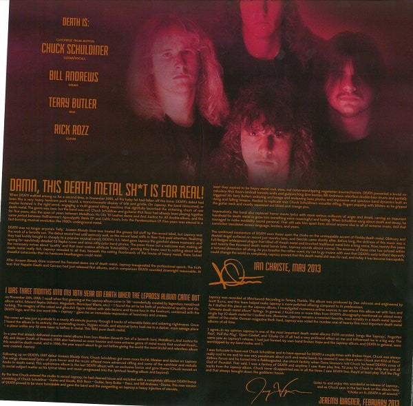 Death  ~ Leprosy (Vinyl) - Djungel & Jazz