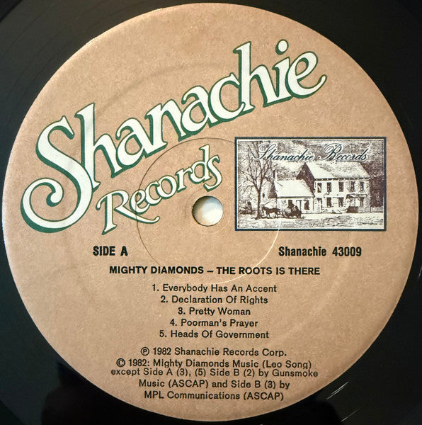 The Mighty Diamonds : The Roots Is There (LP, Album)