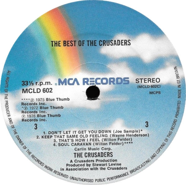 The Crusaders ~ The Best Of The Crusaders (Vinyl) - Djungel & Jazz