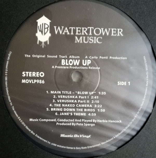 Herbie Hancock ~ Blow-Up (The Original Sound Track Album) (Vinyl) - Djungel & Jazz