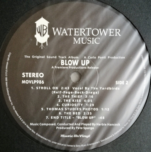 Herbie Hancock ~ Blow-Up (The Original Sound Track Album) (Vinyl) - Djungel & Jazz