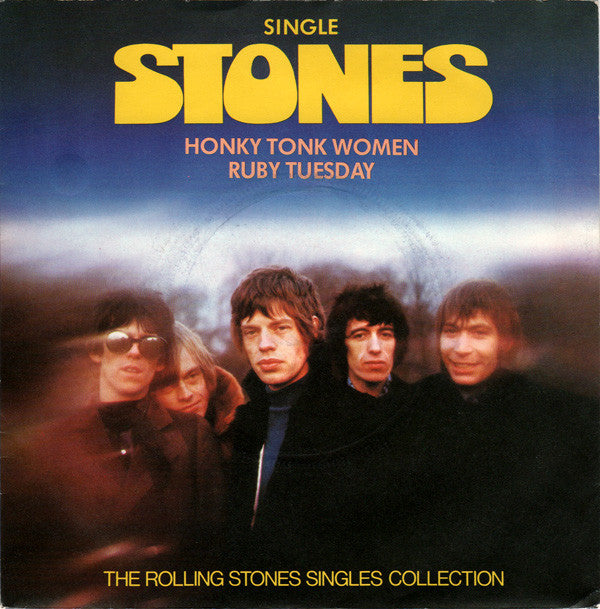 The Rolling Stones ~ Honky Tonk Women / Ruby Tuesday (Vinyl) - Djungel & Jazz