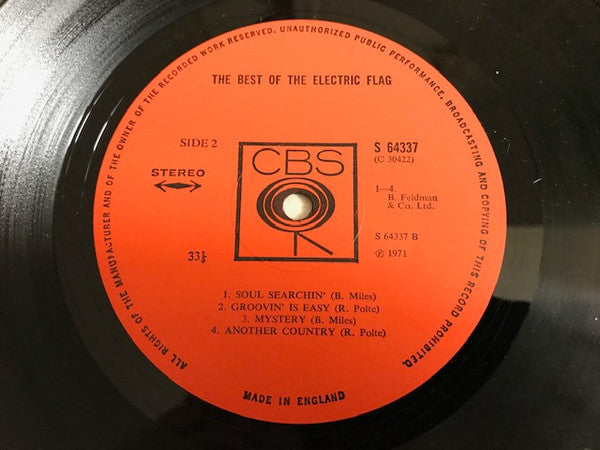 The Electric Flag ~ The Best Of The Electric Flag (Vinyl) - Djungel & Jazz