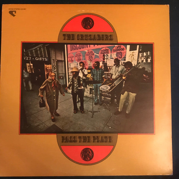 The Crusaders : Pass The Plate  (LP)