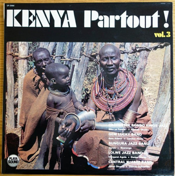 Various ~ Kenya Partout ! Vol. 3 (Vinyl) - Djungel & Jazz