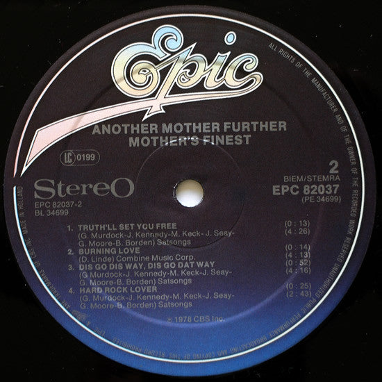 Mother's Finest ~ Another Mother Further (Vinyl) - Djungel & Jazz