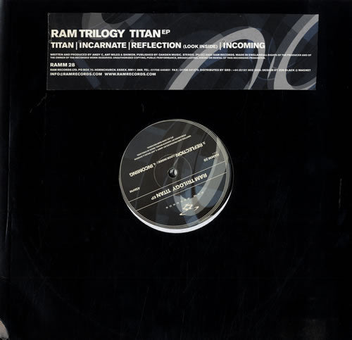 Ram Trilogy ~ Titan EP (Vinyl) - Djungel & Jazz