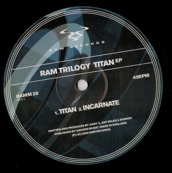 Ram Trilogy ~ Titan EP (Vinyl) - Djungel & Jazz