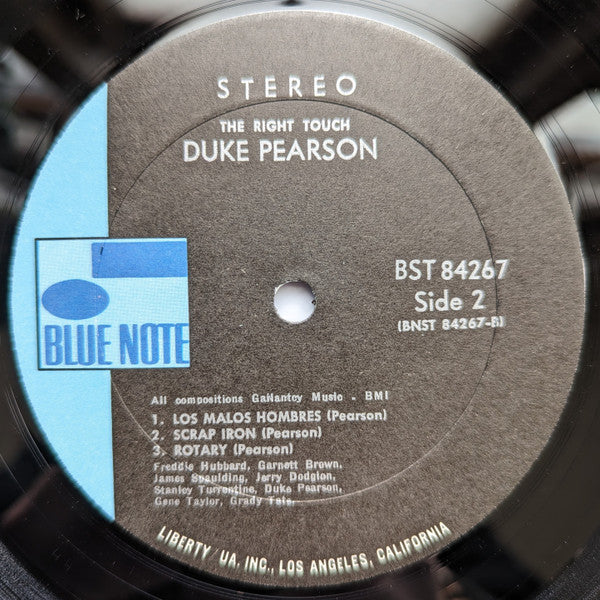 Duke Pearson ~ The Right Touch (Vinyl) - Djungel & Jazz