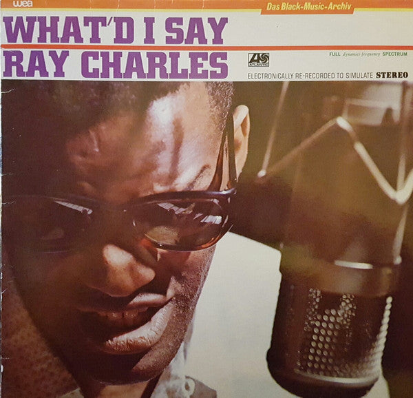 Ray Charles ~ What'd I Say (Vinyl) - Djungel & Jazz