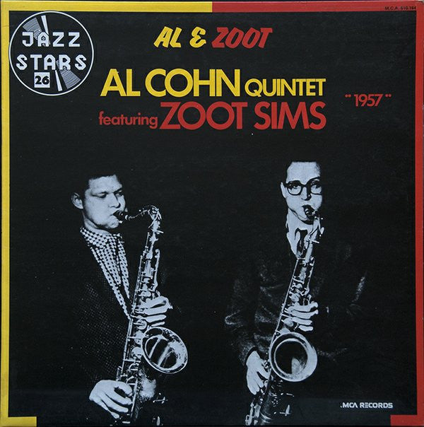Al Cohn Quintet Featuring Zoot Sims ~ Al And Zoot (Vinyl) - Djungel & Jazz
