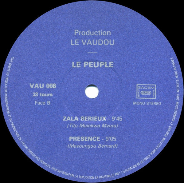 Orchestre Le Peuple ~ Le Peuple (Vinyl) - Djungel & Jazz