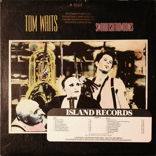 Tom Waits ~ Swordfishtrombones (Vinyl) - Djungel & Jazz