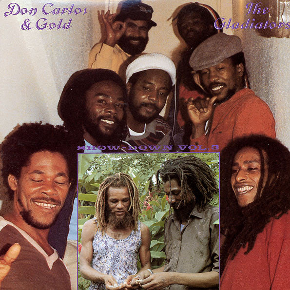 Don Carlos (2) & Gold (2) With The Gladiators : Show-Down Vol. 3 (LP, Album, RP)