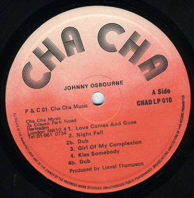 Johnny Osbourne : In Nah Disco Style (LP, Album)