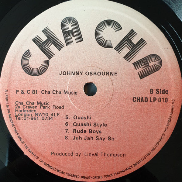 Johnny Osbourne : In Nah Disco Style (LP, Album)