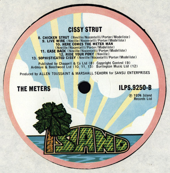 The Meters ~ Cissy Strut (Vinyl) - Djungel & Jazz