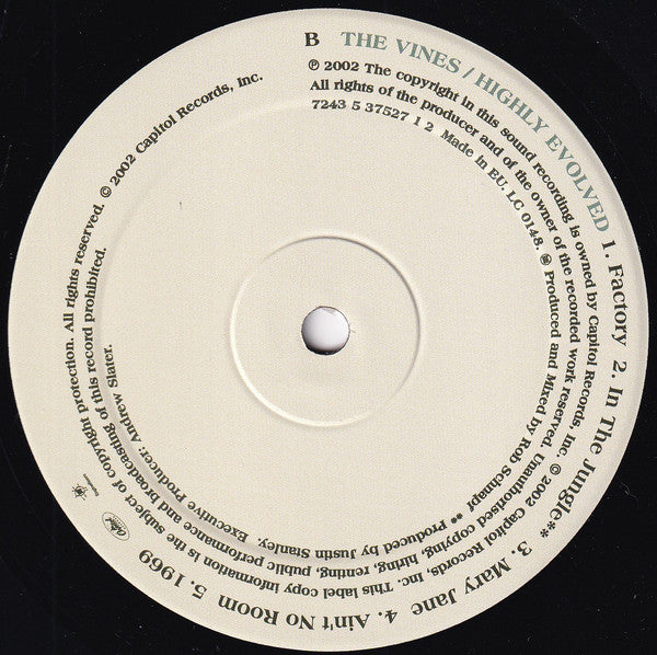 The Vines ~ Highly Evolved (Vinyl) - Djungel & Jazz
