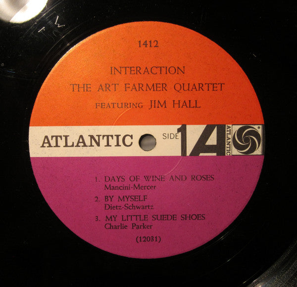 The Art Farmer Quartet Featuring Jim Hall ~ Interaction (Vinyl) - Djungel & Jazz