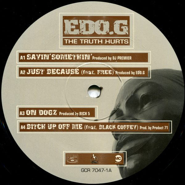 Edo G ~ The Truth Hurts (Vinyl) - Djungel & Jazz