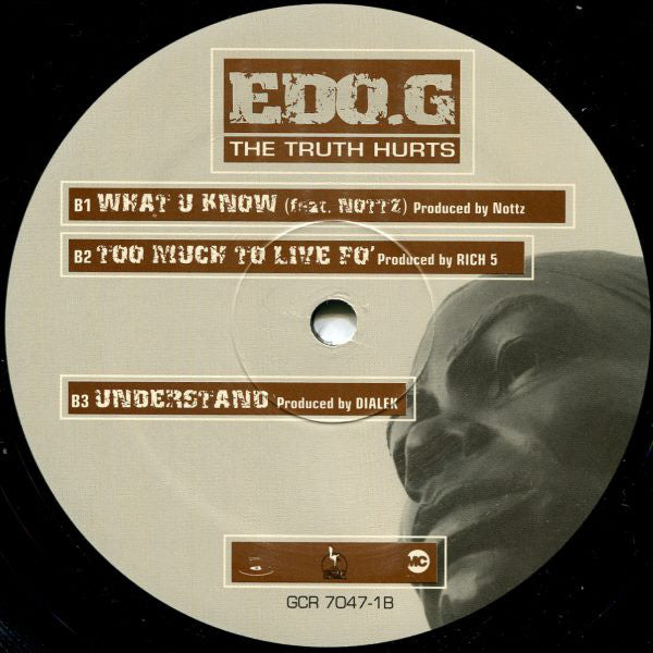 Edo G ~ The Truth Hurts (Vinyl) - Djungel & Jazz