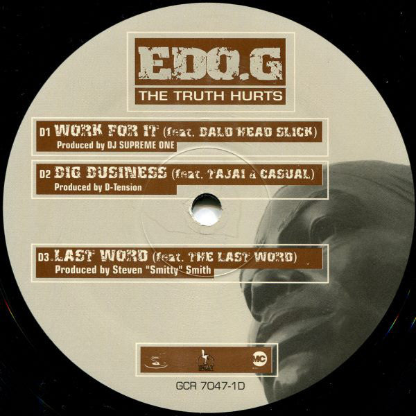 Edo G ~ The Truth Hurts (Vinyl) - Djungel & Jazz