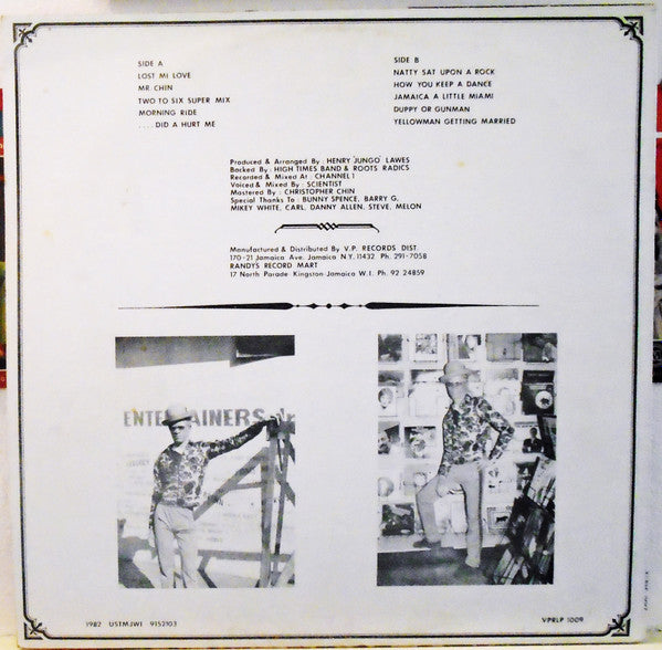 Yellowman : Duppy Or Gunman (LP, Album)