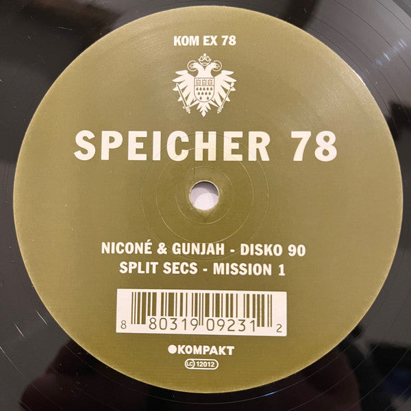 Niconé & Gunjah / Split Secs ~ Speicher 78 (Vinyl) - Djungel & Jazz