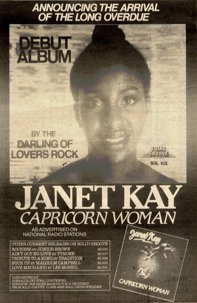 Janet Kay : Capricorn Woman (LP, Album)