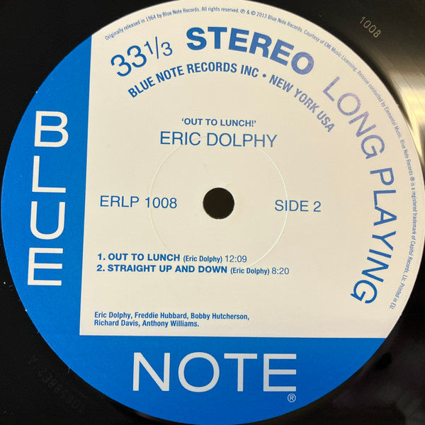 Eric Dolphy : Out To Lunch! (LP, Album, Ltd, RE, 180)