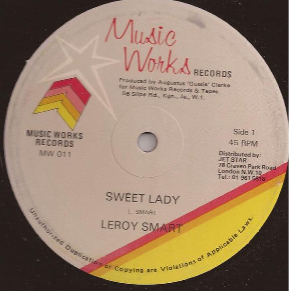 Leroy Smart : Sweet Lady (12")