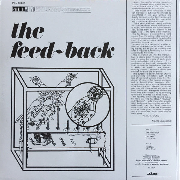 The Feed-Back ~ The Feed-back (Vinyl) - Djungel & Jazz