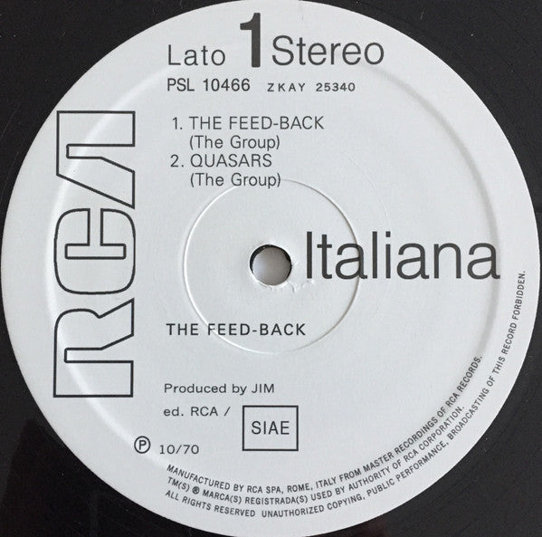 The Feed-Back ~ The Feed-back (Vinyl) - Djungel & Jazz