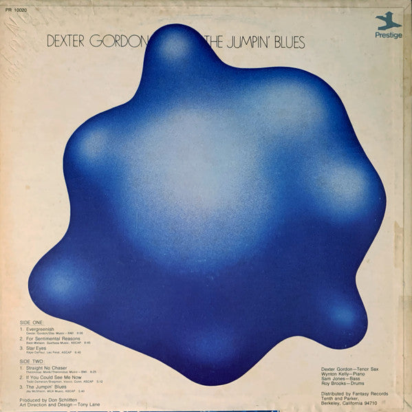 Dexter Gordon ~ The Jumpin' Blues (Vinyl) - Djungel & Jazz