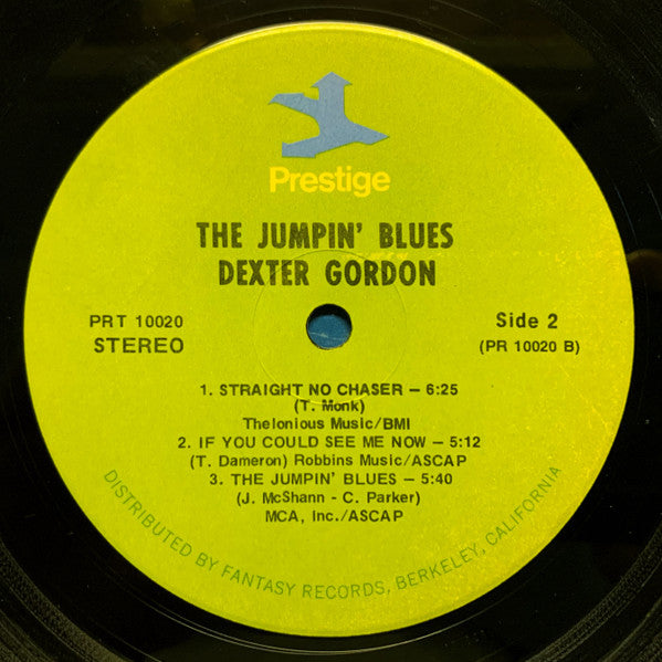 Dexter Gordon ~ The Jumpin' Blues (Vinyl) - Djungel & Jazz