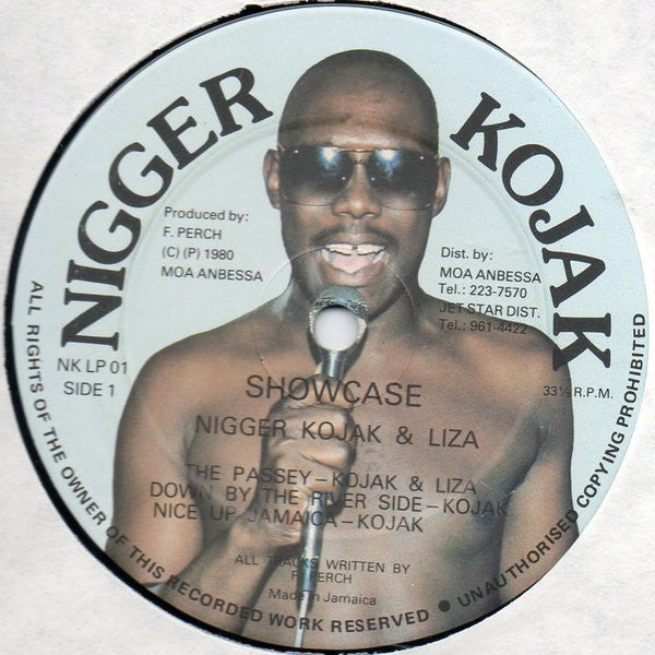 Nigger Kojak & Liza : Showcase L.P. (LP, RE)
