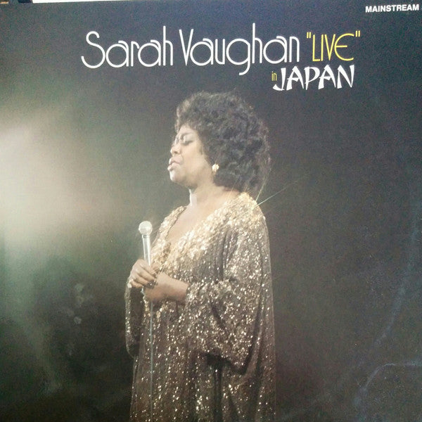 Sarah Vaughan ~ "Live" In Japan (Vinyl) - Djungel & Jazz