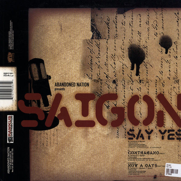 Saigon ~ Say Yes (Vinyl) - Djungel & Jazz