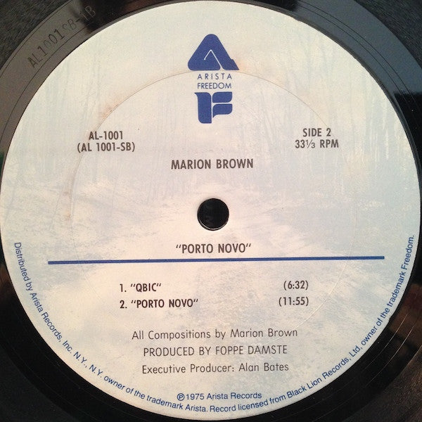 Marion Brown : Porto Novo (LP, Album, RE)