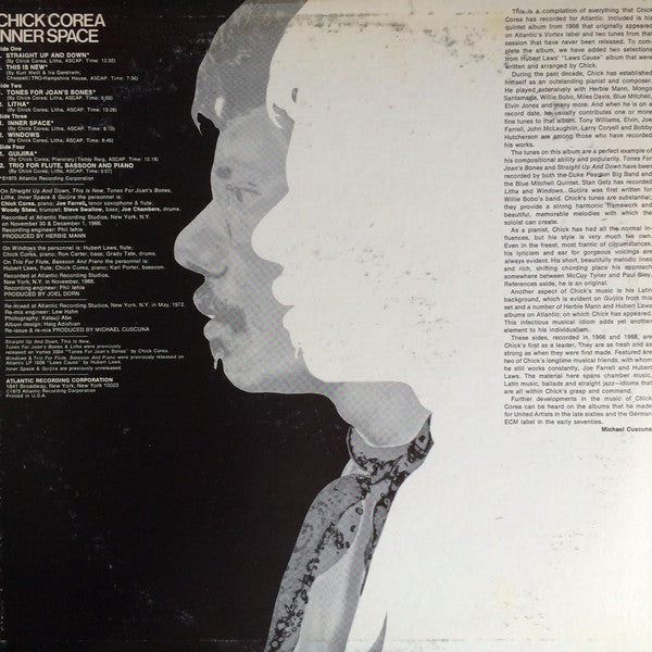 Chick Corea ~ Inner Space (Vinyl) - Djungel & Jazz