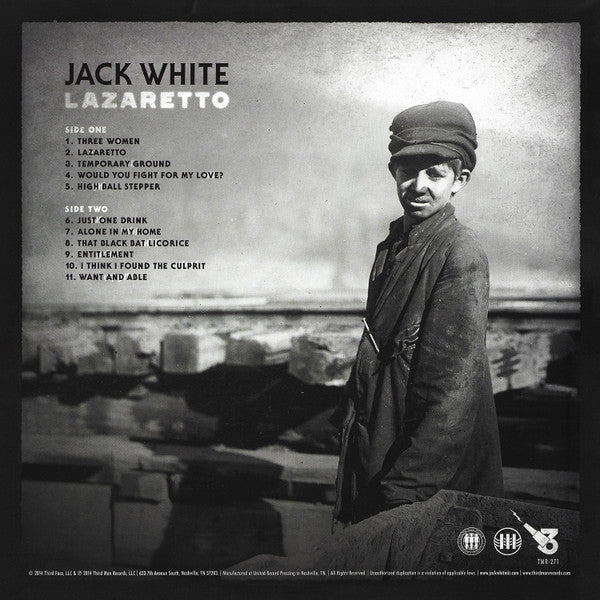 Jack White  ~ Lazaretto (Vinyl) - Djungel & Jazz