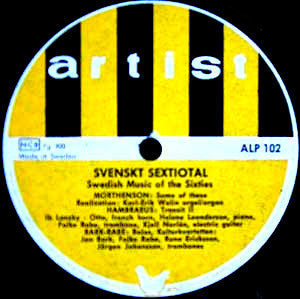 Bäck / Hambraeus / Bark & Rabe / Nilsson / Morthenson ~ Svenskt 60-Tal (Swedish Music From The Sixties) (Vinyl) - Djungel & Jazz