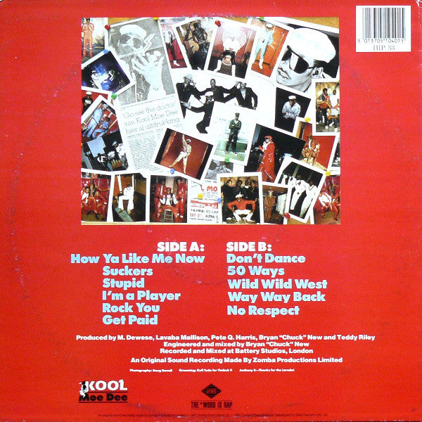 Kool Moe Dee ~ How Ya Like Me Now (Vinyl) - Djungel & Jazz