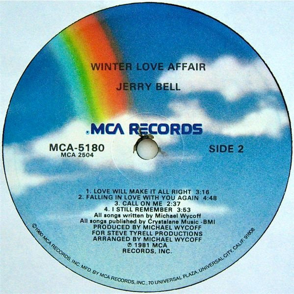 Jerry Bell ~ Winter Love Affair (Vinyl) - Djungel & Jazz