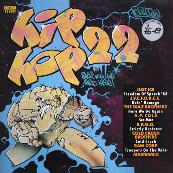 Various ~ Street Sounds Hip Hop 22 (Vinyl) - Djungel & Jazz